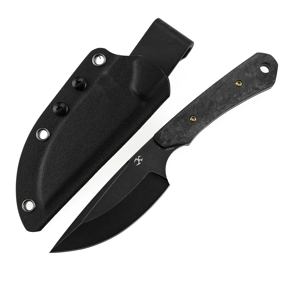 Cuchillo Kansept Flank G006 con hoja D2 y empuñadura compuesta