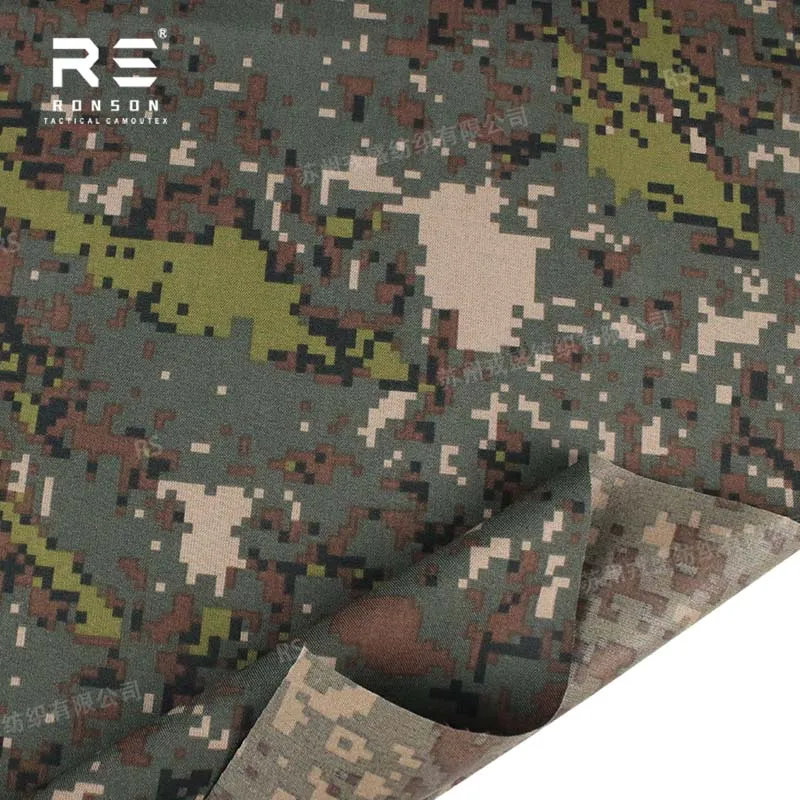 Tela táctica camuflaje Granito B Cordura nylon 500D PU impermeable - imagen 2