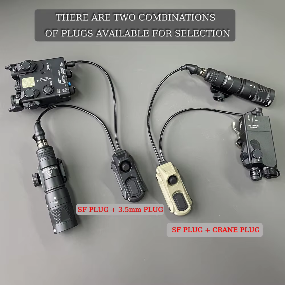 Dual SF Crane Laser interruptor táctico presión remota - imagen 2