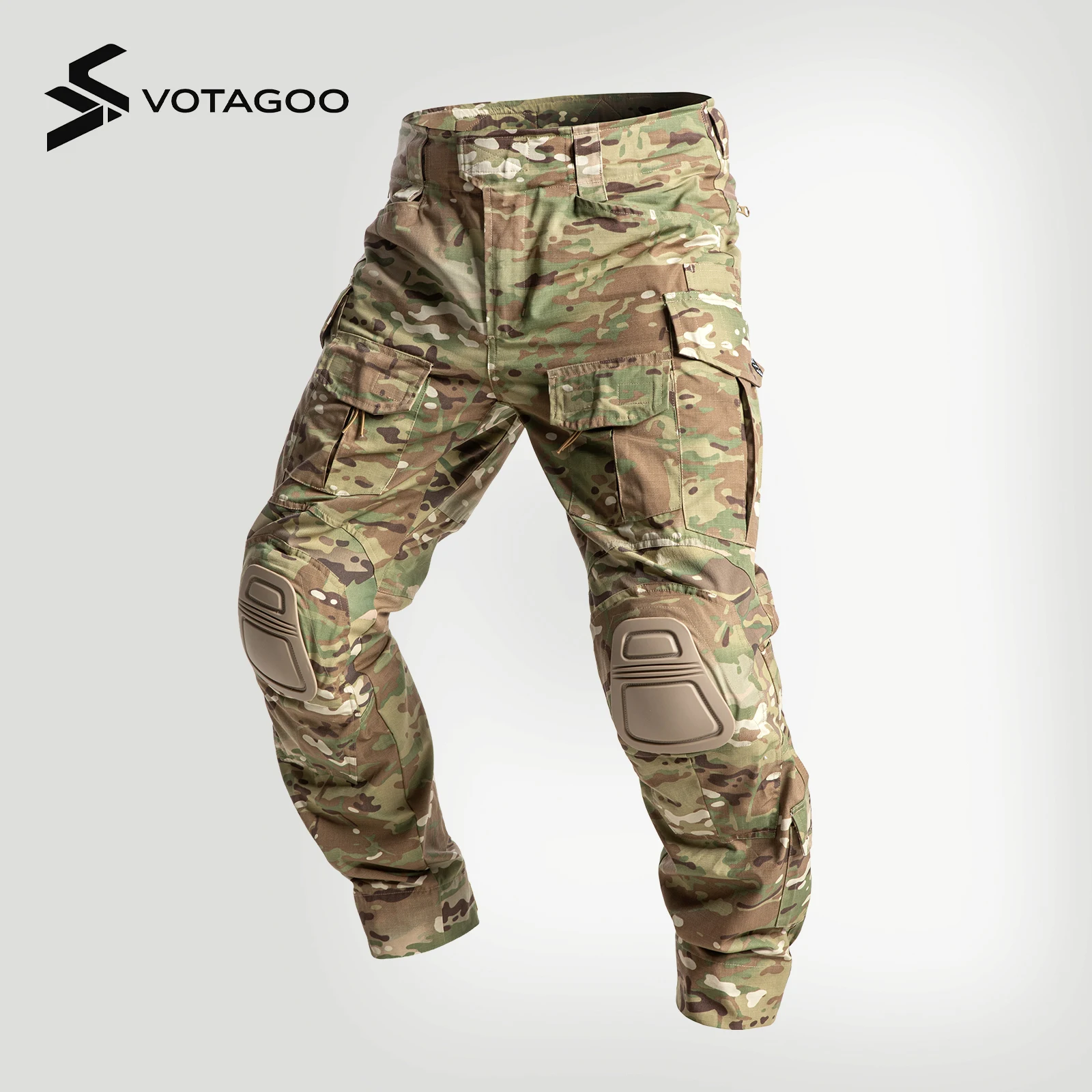 Pantalones tácticos VOTAGOO Multicam G3 impermeables – camuflaje - imagen 3