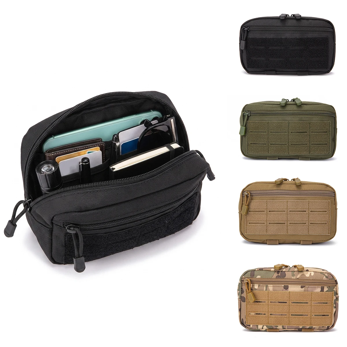 Bolsa MOLLE Admin Pouch nailon resistente al agua EDC