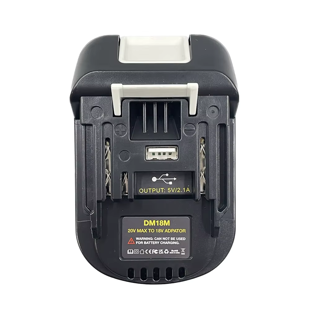 Adaptador de baterías Milwaukee Dewalt a Makita