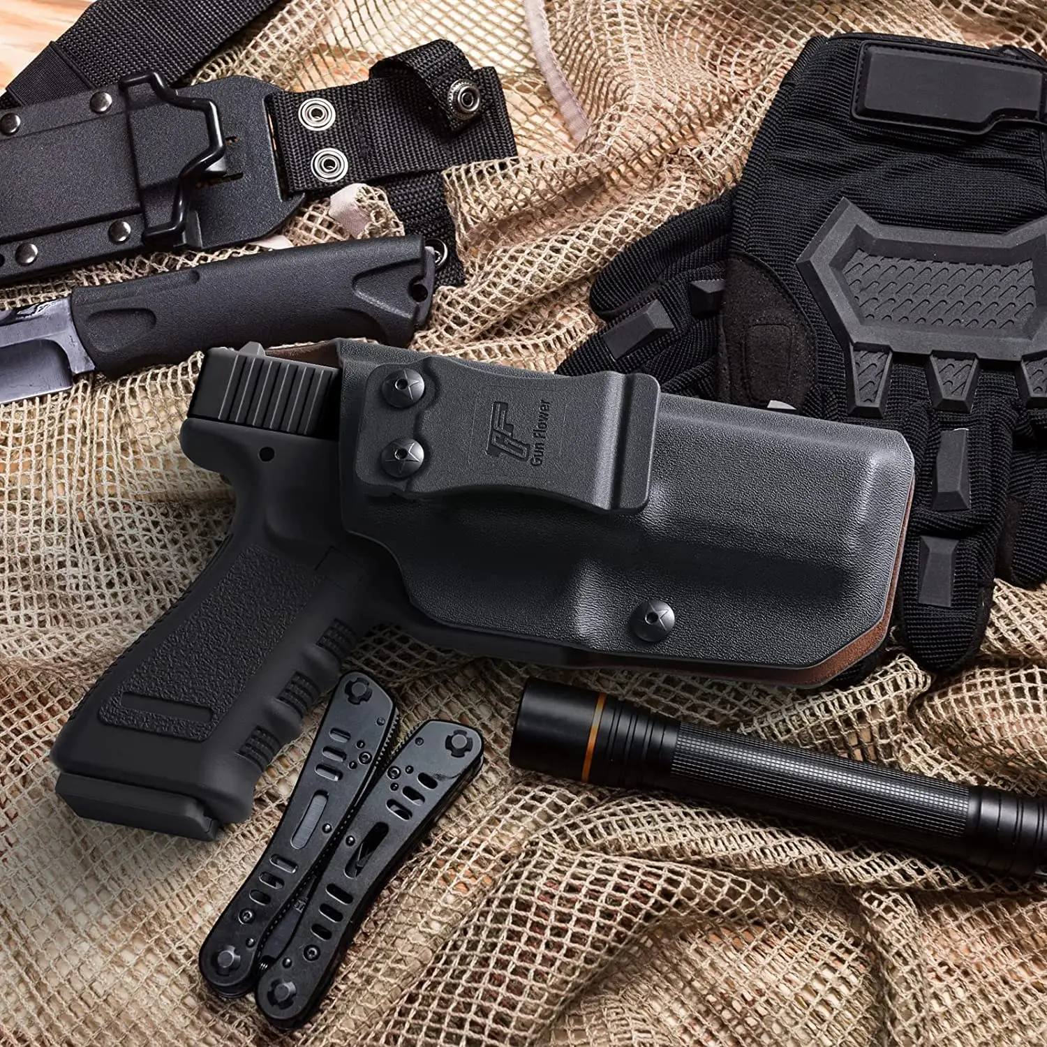 Funda interior de cuero IWB para Glock G19 y G17, G43 43X, y más - imagen 5