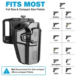 Funda OWB universal para pistolas tácticas