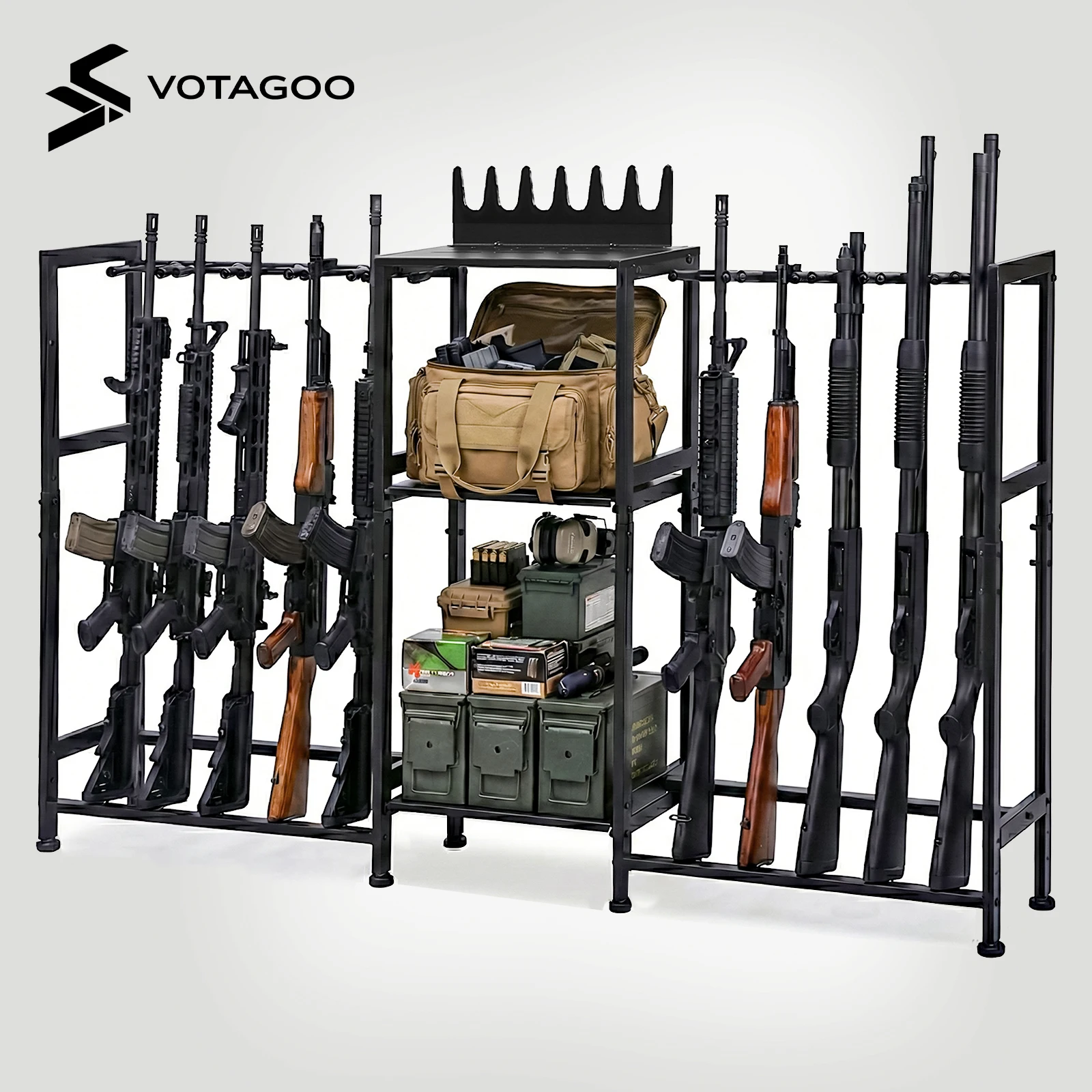VOTAGOO Portapistolas vertical multifuncional para rifles y pistolas - imagen 3