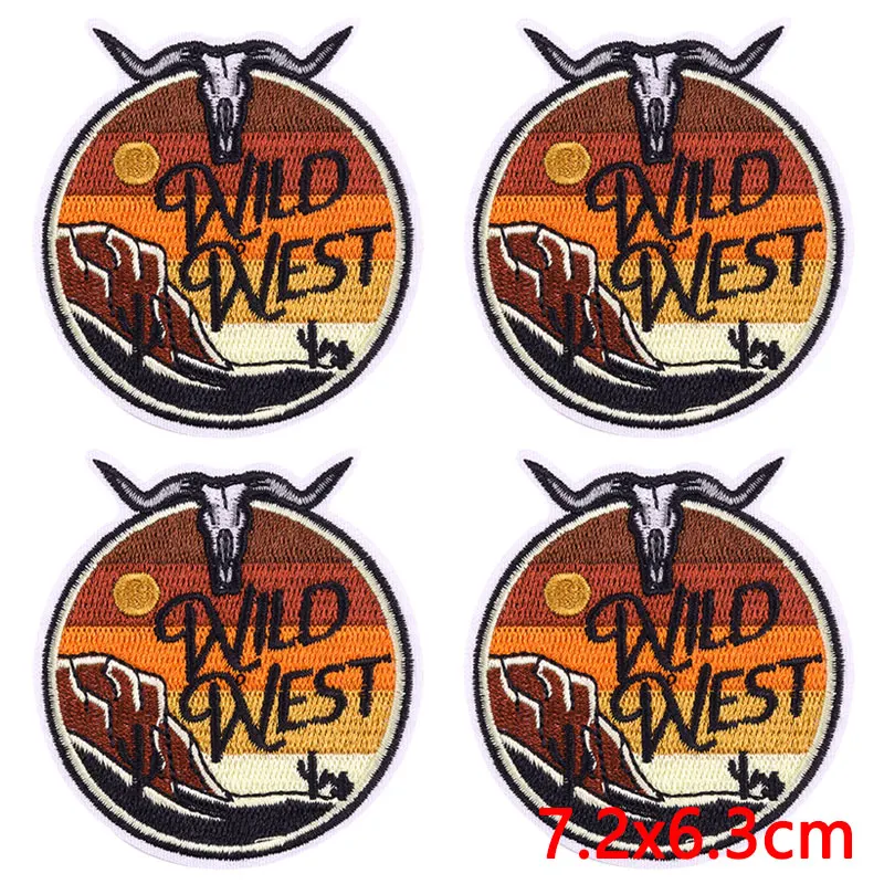 Westcowboy Wilderness parche termoadhesivo vaquero para ropa - imagen 3