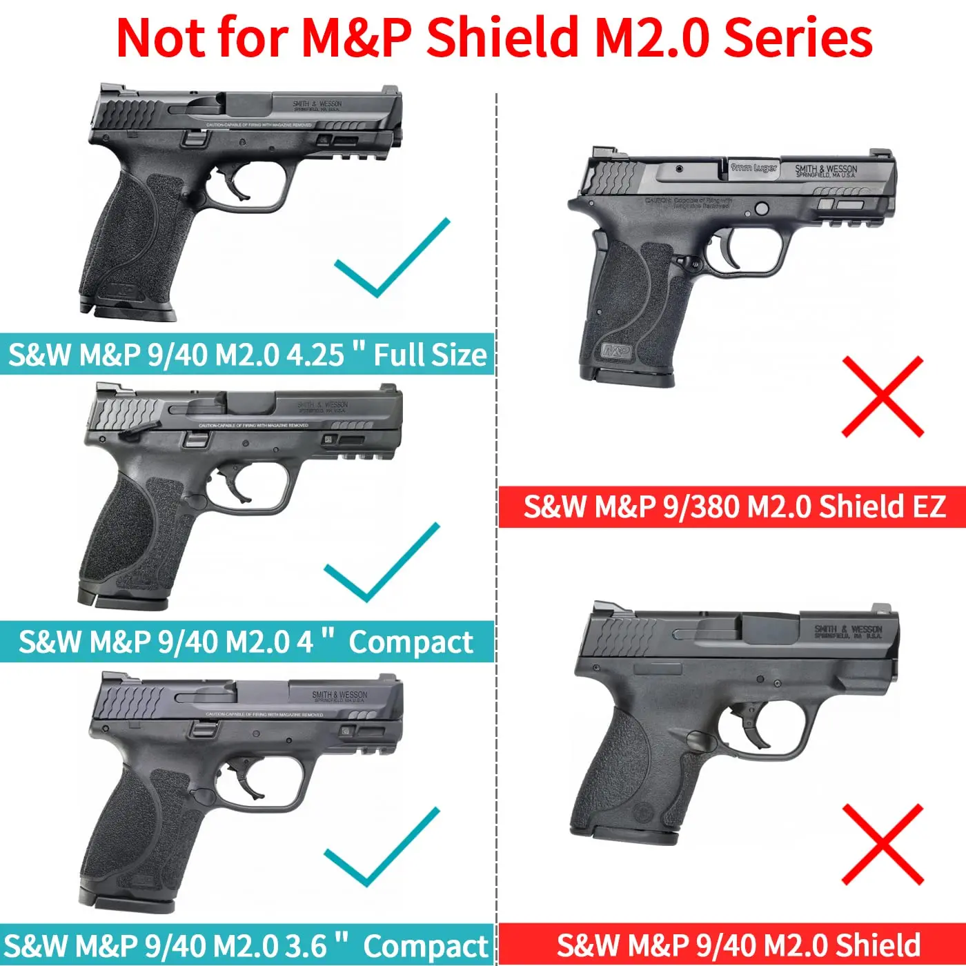 Smith&Wesson M&P M2.0 SD9VE funda OWB diestra ajustable 360° - imagen 3