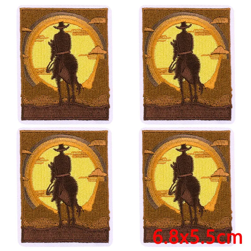 Westcowboy Wilderness parche termoadhesivo vaquero para ropa
