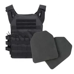 Chaleco táctico MOLLE portaplacas para airsoft exterior