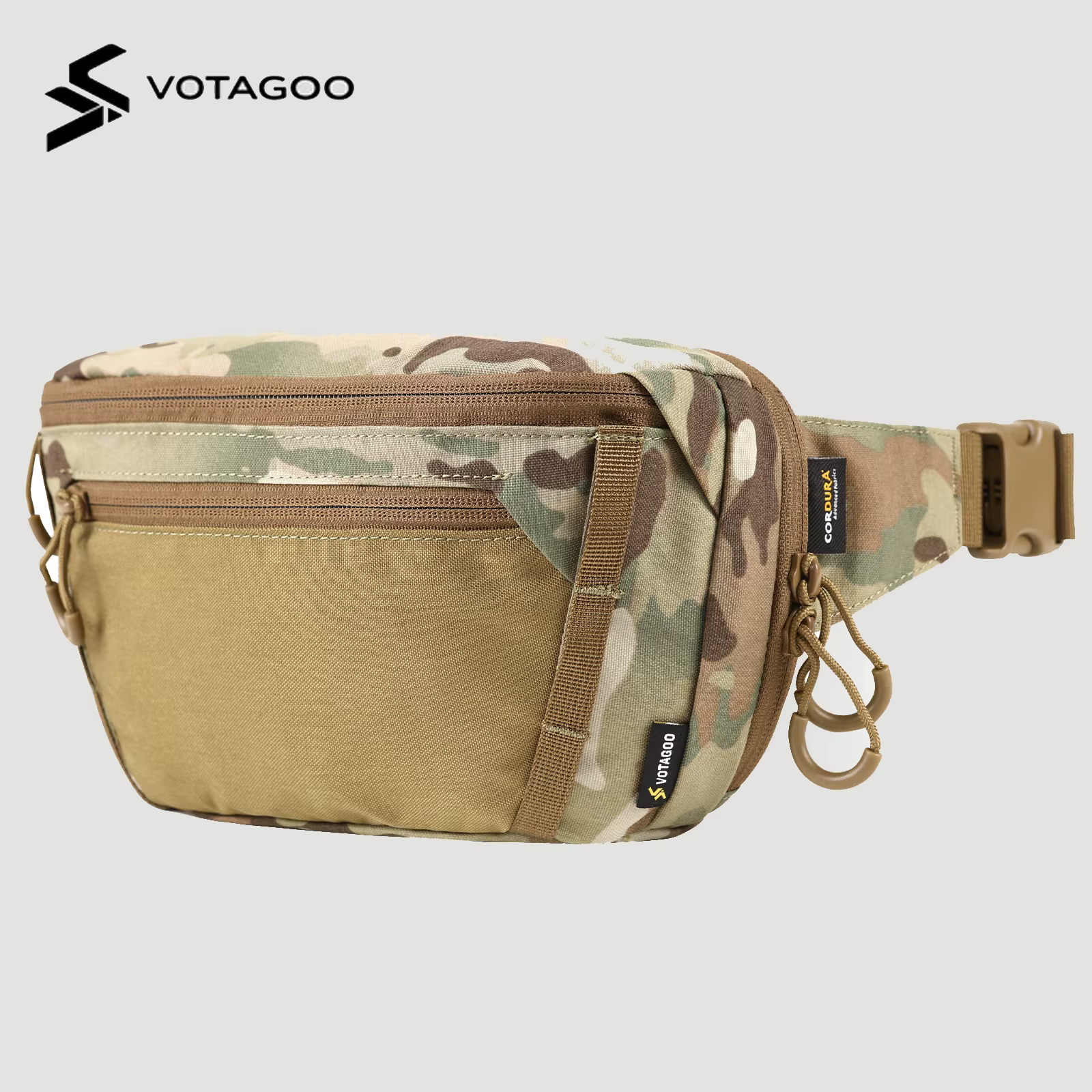VOTAGOO riñonera táctica CCW Cordura 500D para pistola oculta - imagen 5