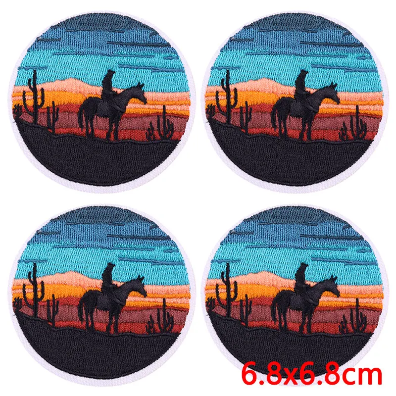 Westcowboy Wilderness parche termoadhesivo vaquero para ropa - imagen 2