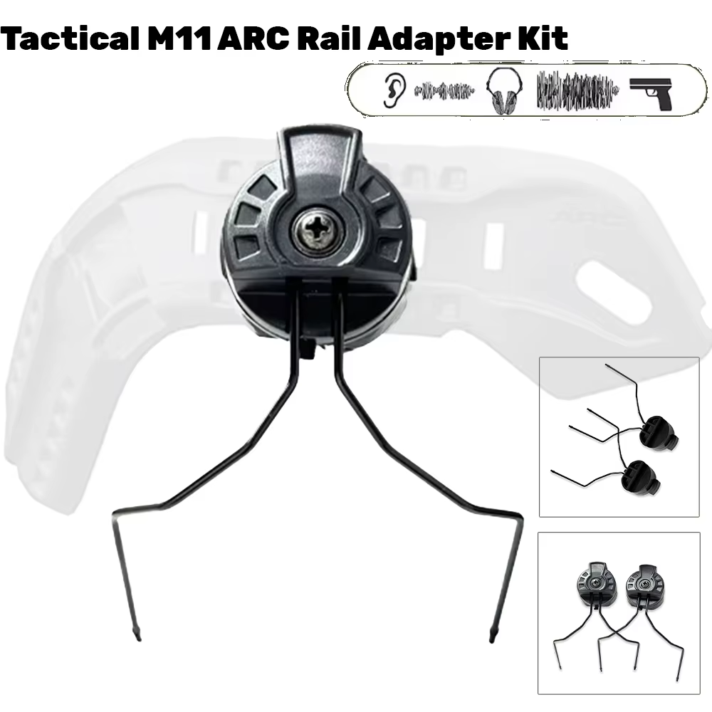 ARC Fast adaptador universal de casco táctico para auriculares Earmor