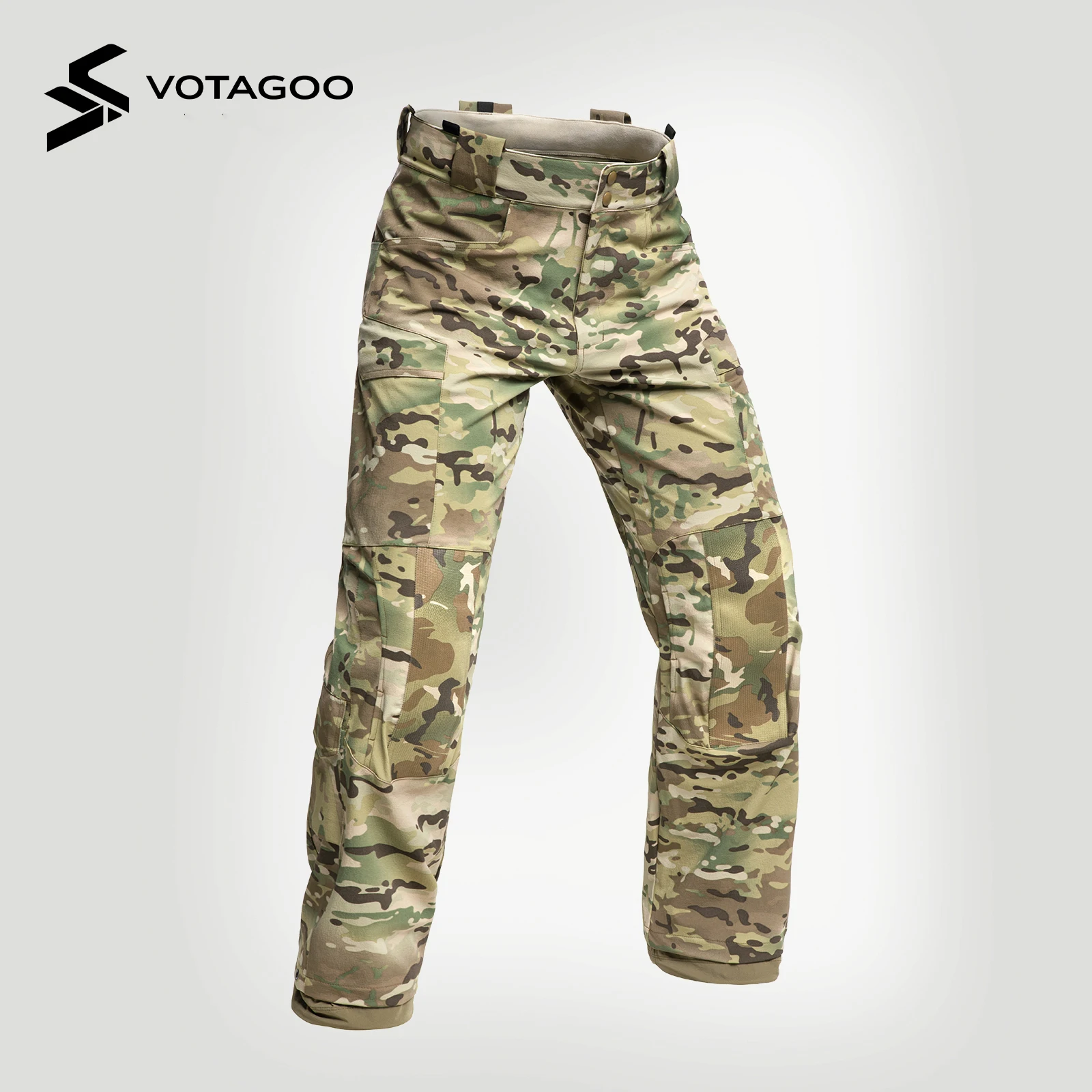 VOTAGOO Pantalon Táctico Hombres Infrarrojo 4 Ways Stretch para Outdoor - imagen 4