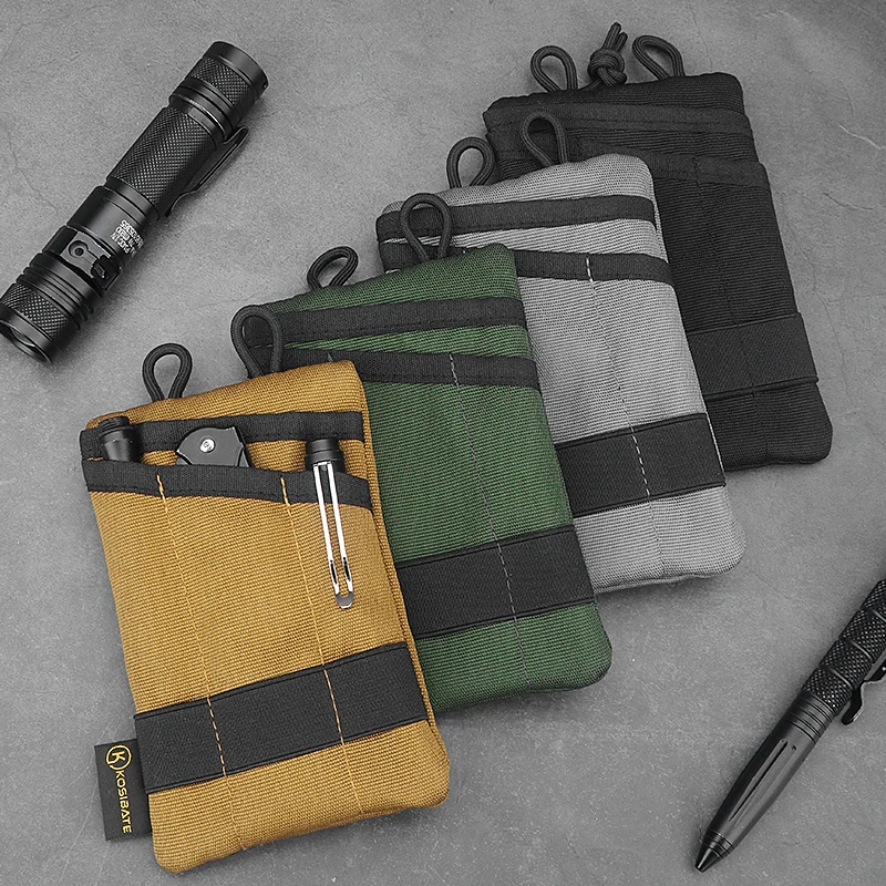 Kosibate Bolsa Táctica EDC Molle – Compacta para Camping y Senderismo