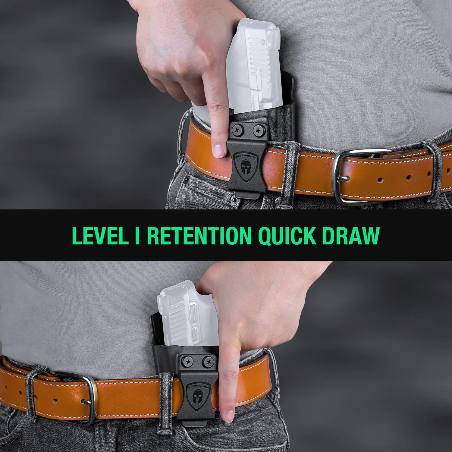 Funda IWB de Kydex para Glock 17, 19, 23, 32, 19X, 44 y 45 - imagen 2