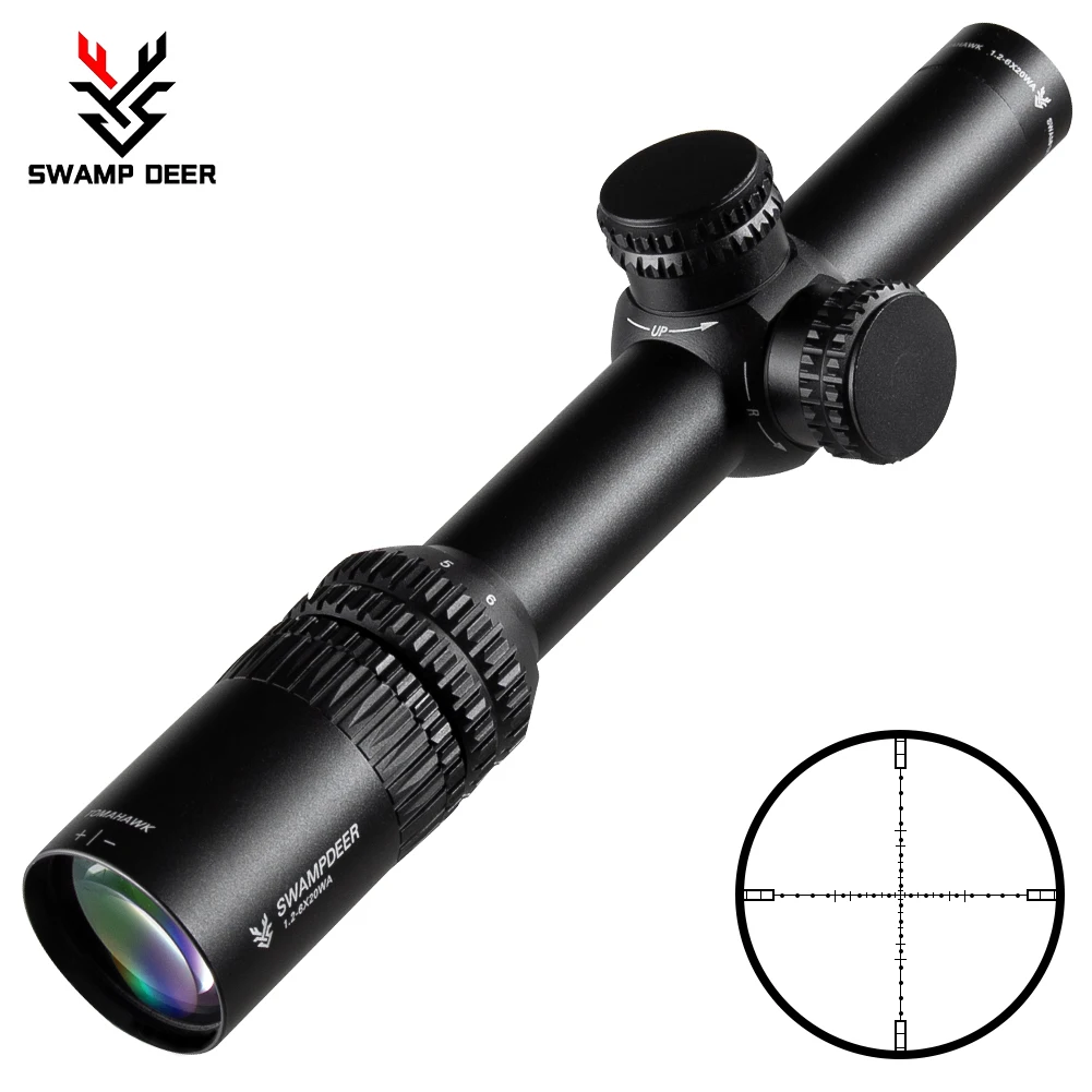 SWAMP DEER Mira telescópica retícula cruzada para rifle de caza - imagen 5