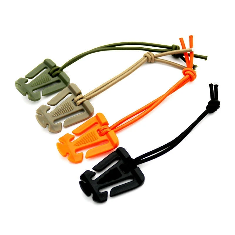 Accesorios MOLLE para mochila: hebilla táctica, mosquetón y clips - imagen 2