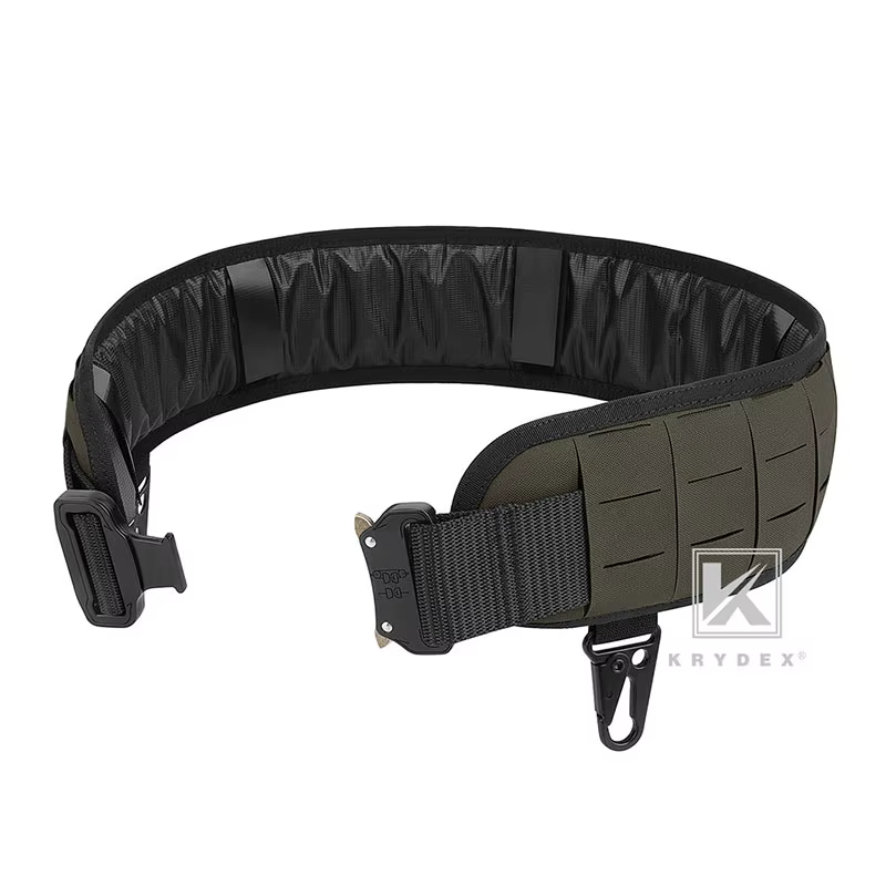 KRYDEX Cinturón táctico MOLLE acolchado modular Ranger Green - imagen 5