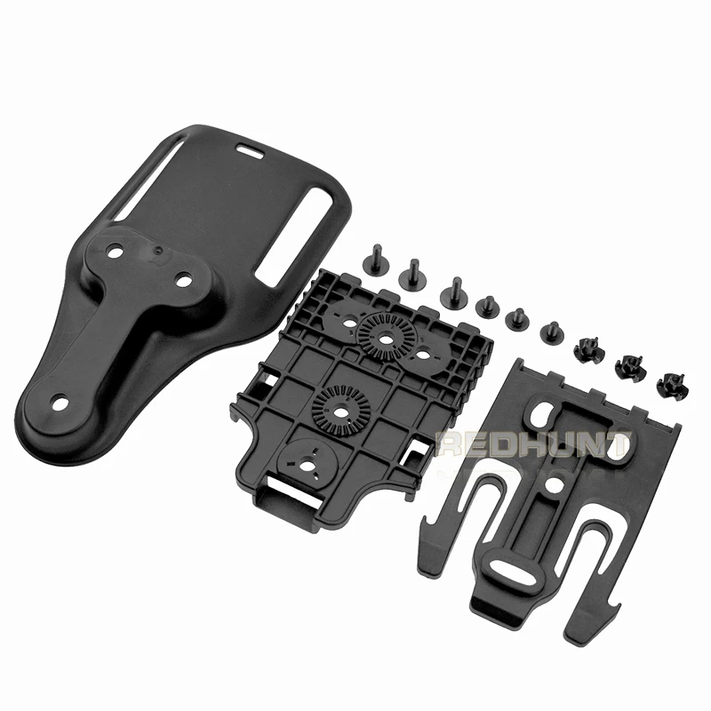 Vista frontal del adaptador en uso