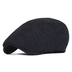 Gorro octogonal retro informal de lona ripstop para hombre y mujer