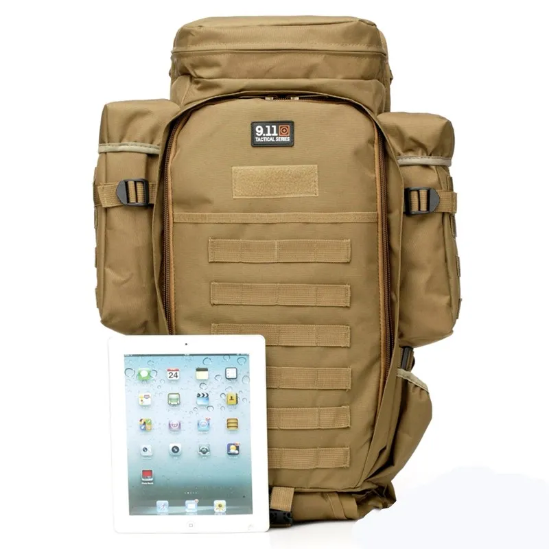 Mochila táctica de asalto 65L Camo Rusia – Fuerzas Especiales - imagen 3