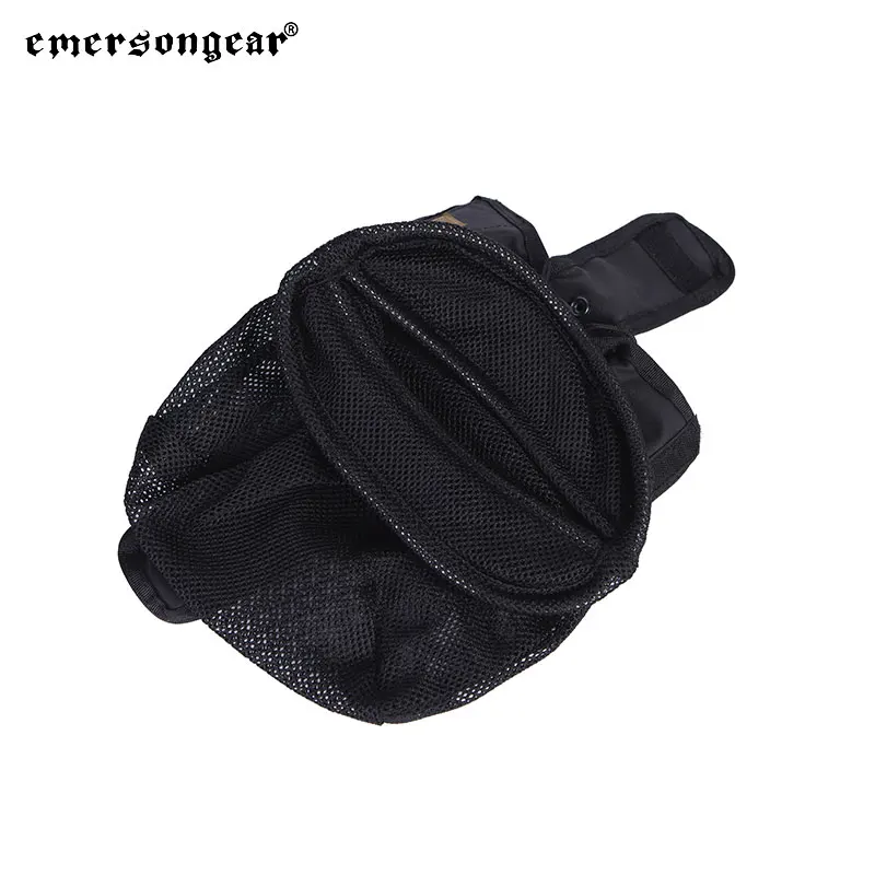 Bolsa desplegada en uso