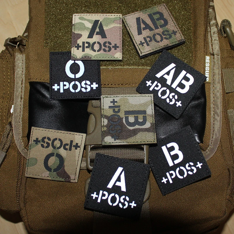 Parche táctico reflectante IR multicam para casco y chaqueta - imagen 4