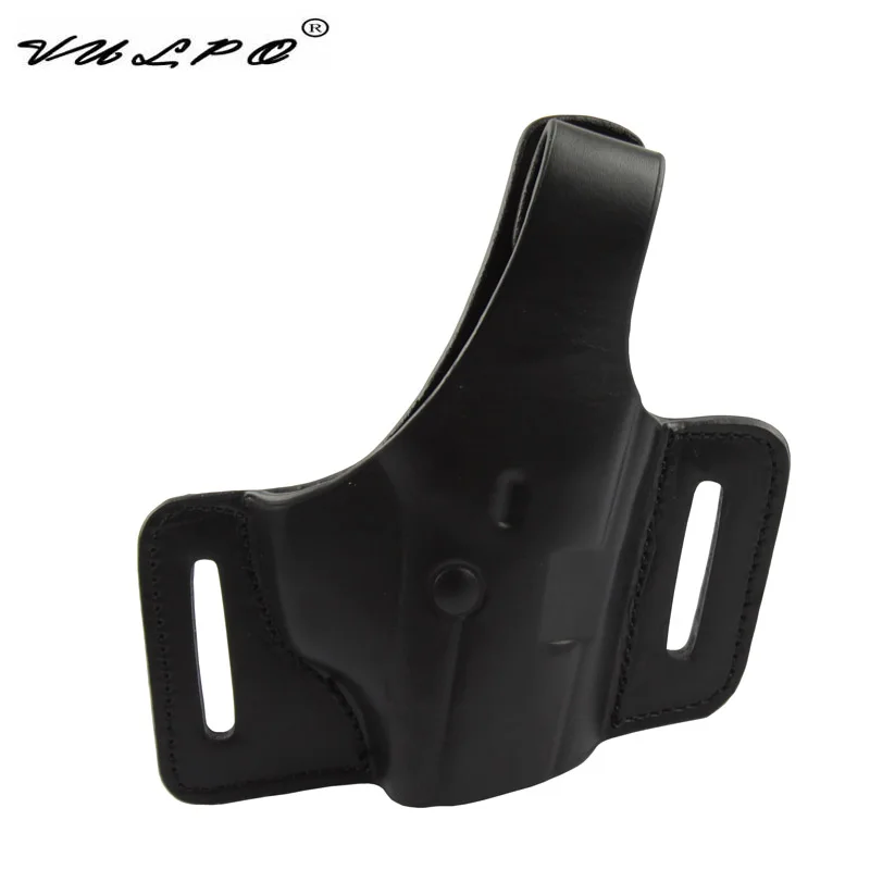 VULPO M9/92F Funda de cuero para pistola tactica con cinturon Airsoft - imagen 2