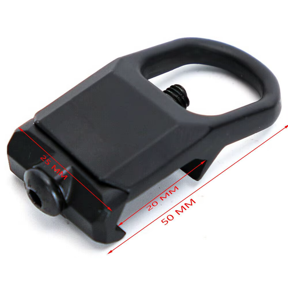 Adaptador rail Picatinny 20mm Quick Detach para Airsoft - imagen 3