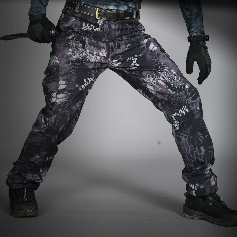 Mono táctico tiburón hombre impermeable con bolsillos MOLLE - imagen 5