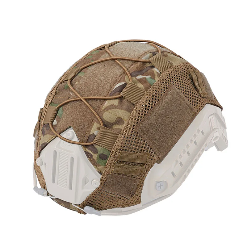 Detalle de la funda de casco rápida