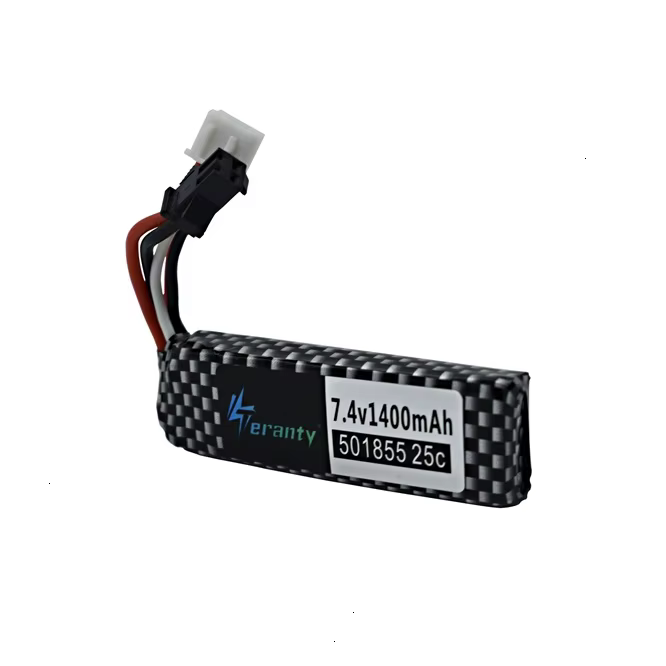 Batería LiPo 7.4V 1400mAh 25C Mini Airsoft TERANTY - imagen 2