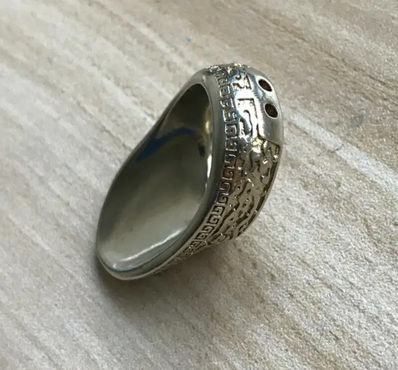 Hebilla de anillo de pulgar en cuproníquel