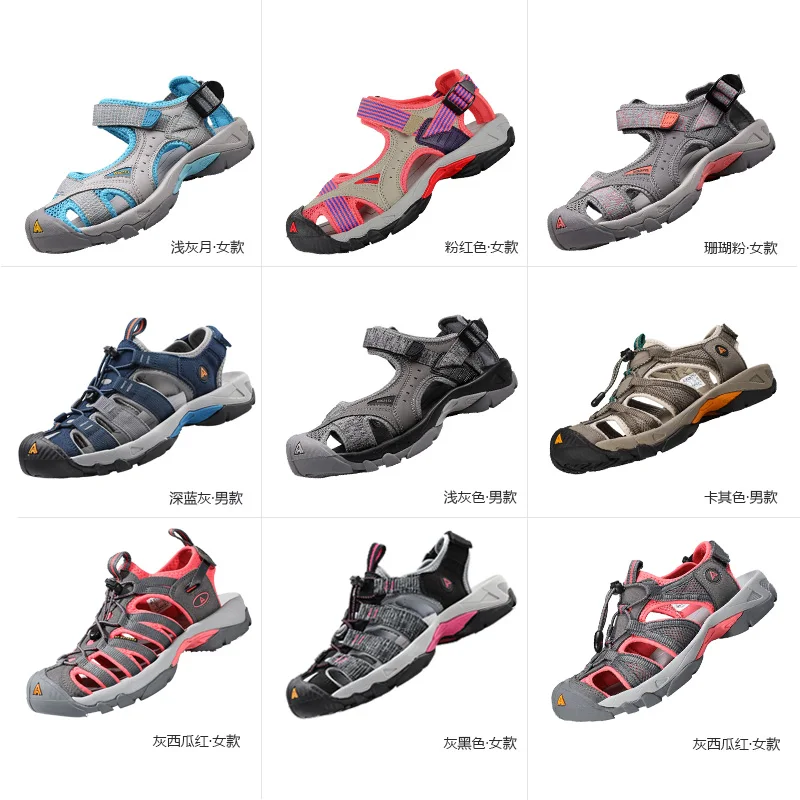 HUMTTO Sandalias tácticas mesh transpirables verano - Zapatillas goma outdoor - imagen 3