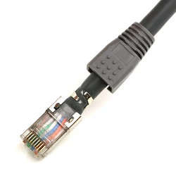 xintylink Protectores RJ45 para conectores Ethernet Cat6a Cat7 Cat8