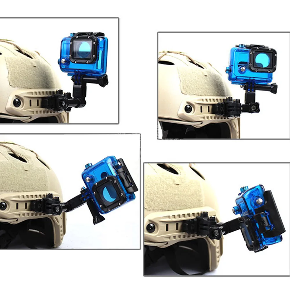 Montaje lateral VULPO FAST MICH para GoPro – Ángulo ajustable táctico - imagen 5