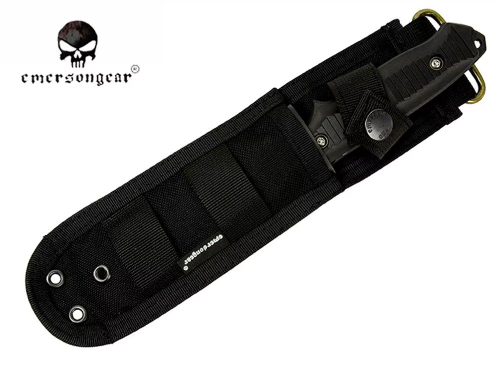 Emersongear cuchillo táctico hoja recta nailon caza y camping - imagen 4