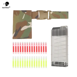 Dispensador MOLLE luz glow stick cinturón – Señalización fluorescente paintball