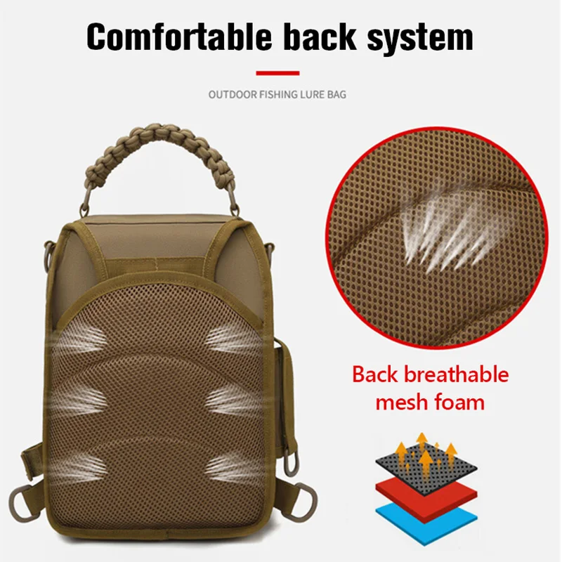 Bolsa táctica de pecho modular para camping y outdoor - imagen 2