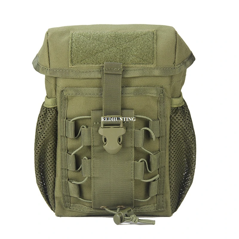 CS Bolsa táctica MOLLE 1000D ripstop impermeable plegable exterior