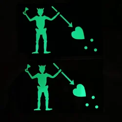Parche IR luminoso corazón rojo pirata para chaleco táctico MOLLE