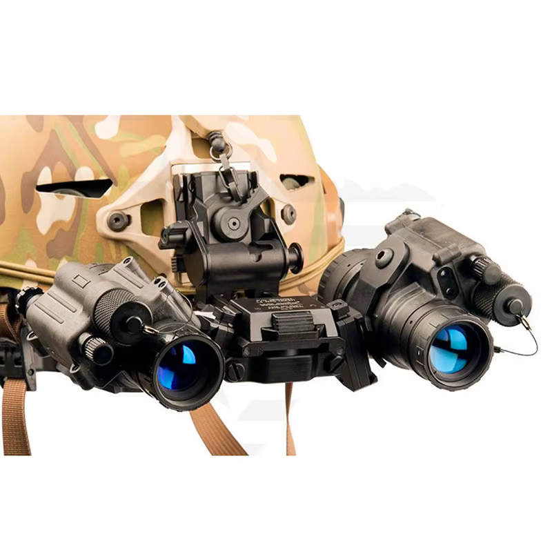 Detalle del soporte de aluminio CNC para AN/PVS-14
