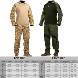 Mege G3 Uniforme Táctico Ripstop Camisa y Pantalones Cargo