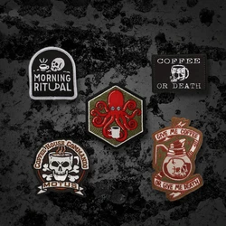 Ritupal Parche Táctico Café Militar Alta Visibilidad