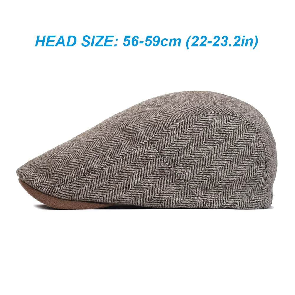 Gorra gatsby plana vintage espiga ajustable - imagen 3