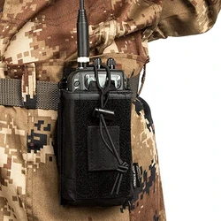 Porta Radio Táctico MOLLE 1000D Nylon – Funda para Walkie Talkie