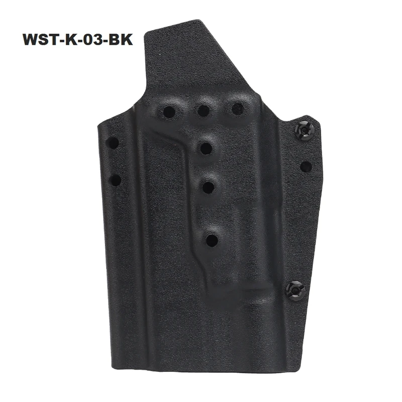 Funda táctica Kydex oculta Glock 17-19-19X-45 portalinterna - imagen 4