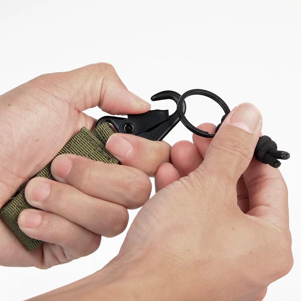 Anillo gancho para cinturón táctico: accesorio cabestrillo - imagen 3