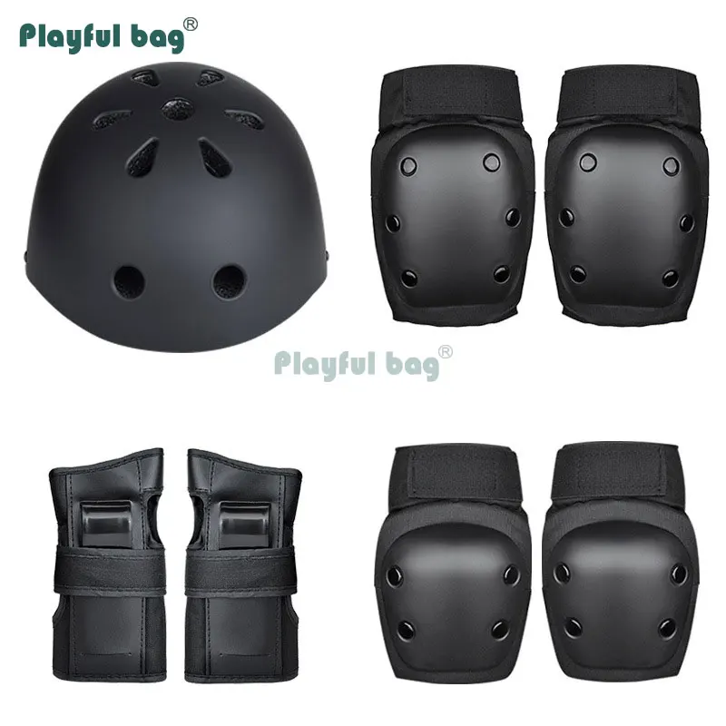 AMB70 equipo de protección infantil con casco para monopatín y bici - imagen 2