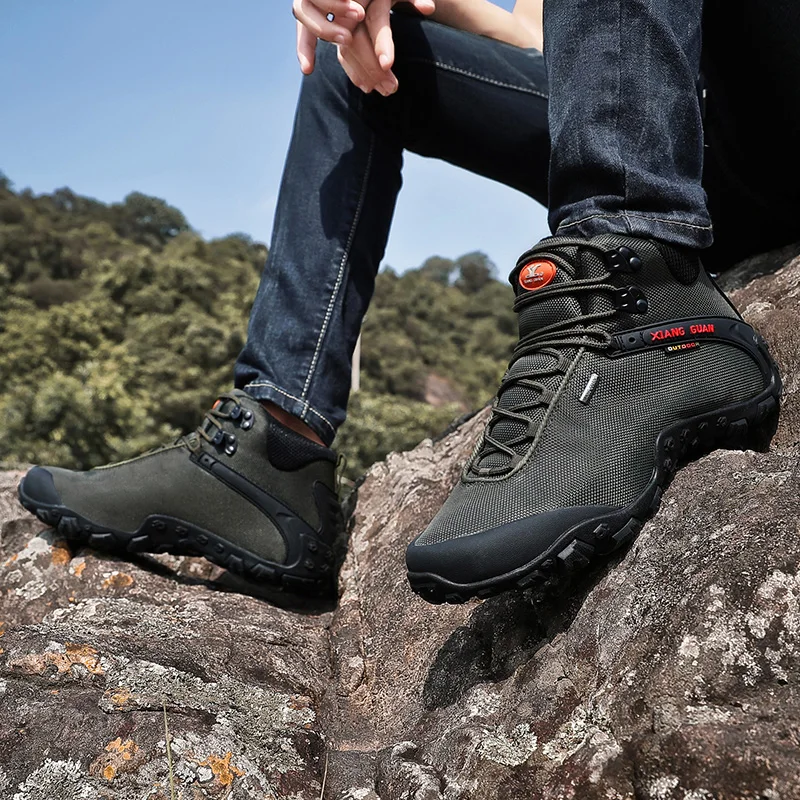 Botas de senderismo transpirables tácticas para hombre y mujer - imagen 5